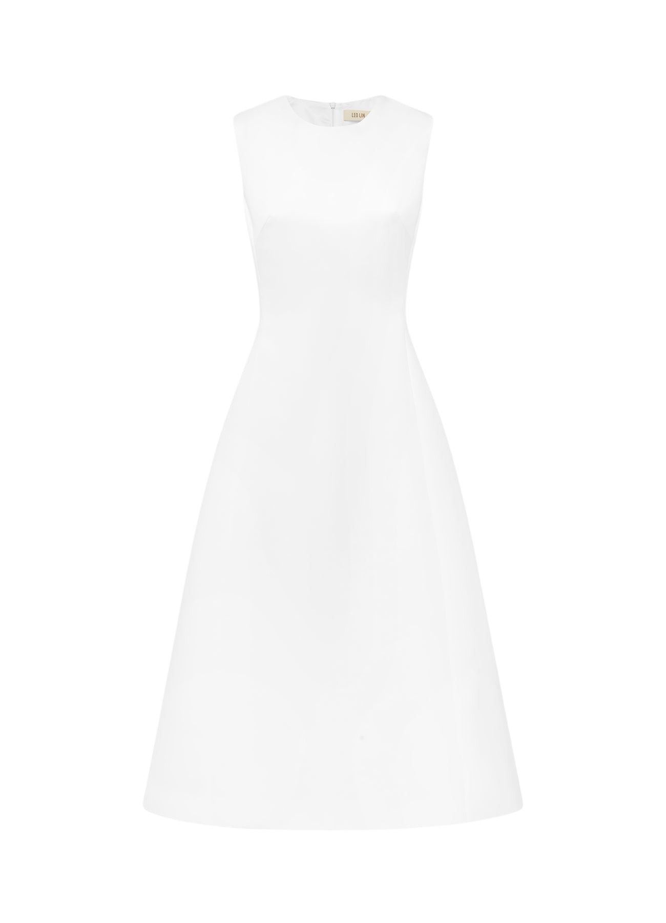 Leo Lin Cleo Sleeveless Midi Dress – Snow