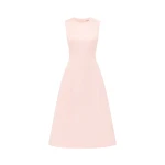 Cleo Sleeveless Midi Dress - Soft Pink