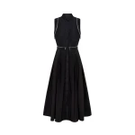 Edie Midi Dress - Ebony