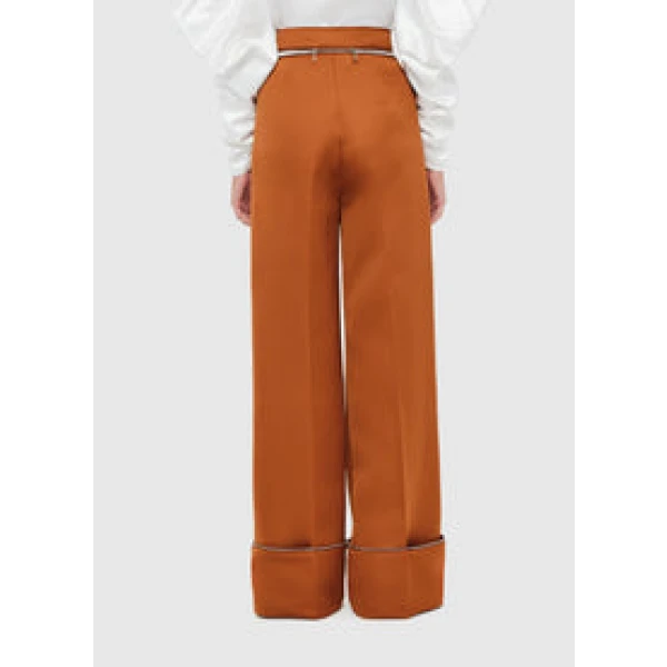 Ellis Wide Leg Pants - Toffee