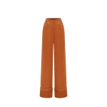 Ellis Wide Leg Pants - Toffee