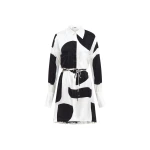 Elysia Shirt Mini Dress - Geo Print