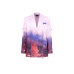 Hayden Blazer Dress - Fairground Print