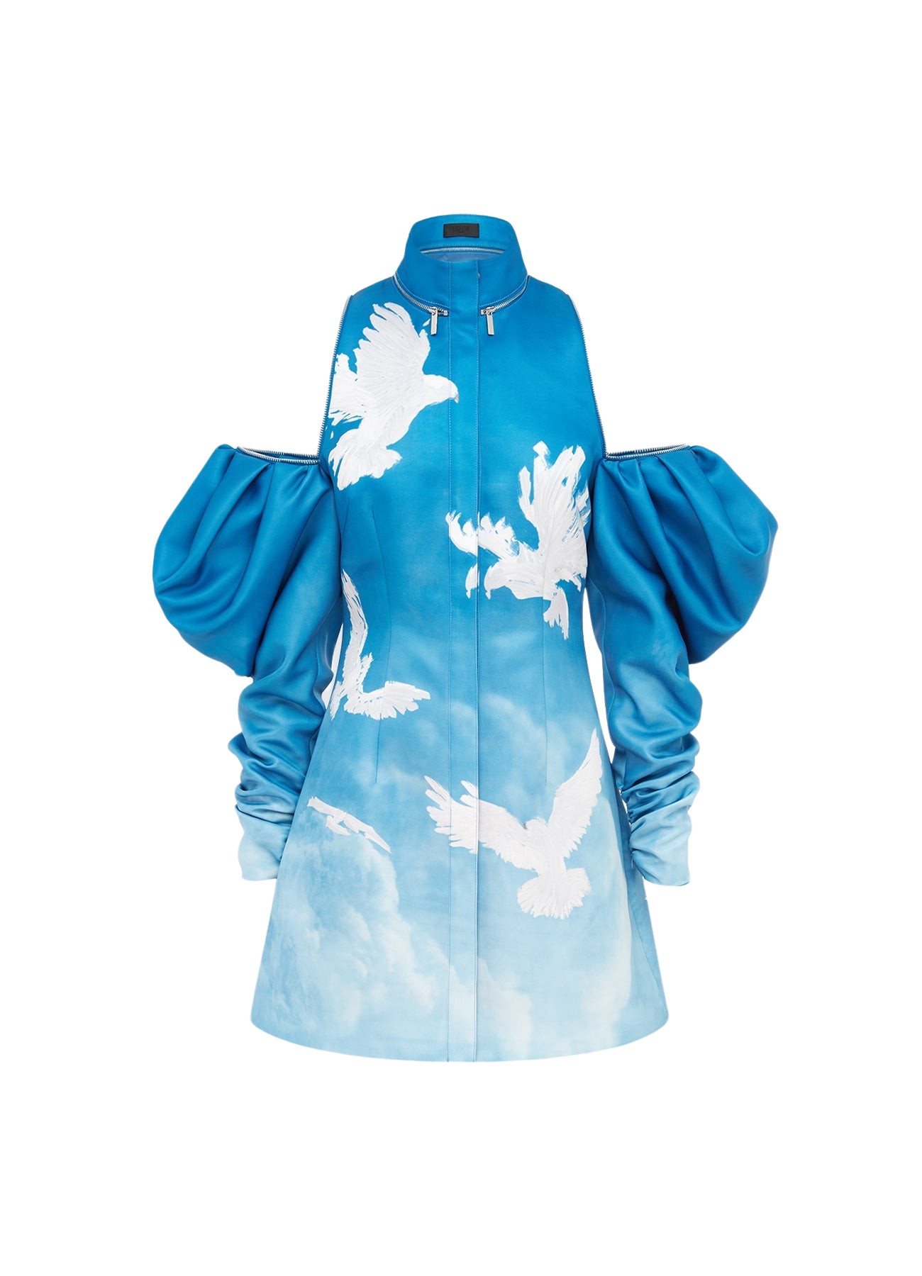 Leo Lin Libby Mini Dress – Aerial Print