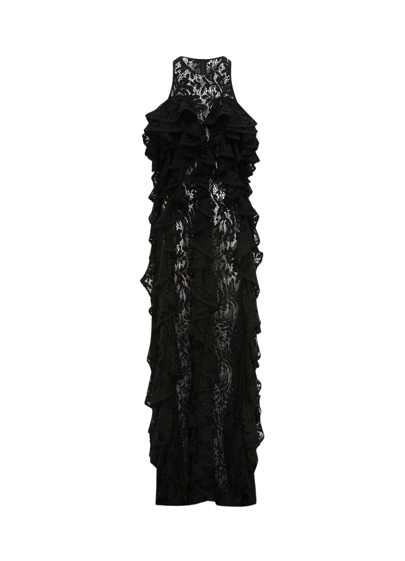 Leo Lin Lori Lace Maxi Dress – Ebony