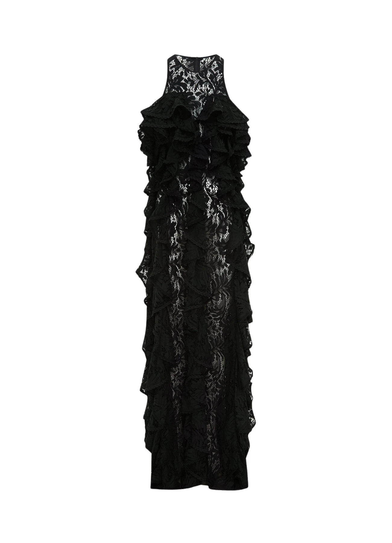 Leo-Lin-Lori-Lace-Maxi-Dress-Ebony-652423_nobg Lori Lace Maxi Dress - Ebony - Image 1
