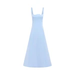 Odette Midi Dress - Sky Blue
