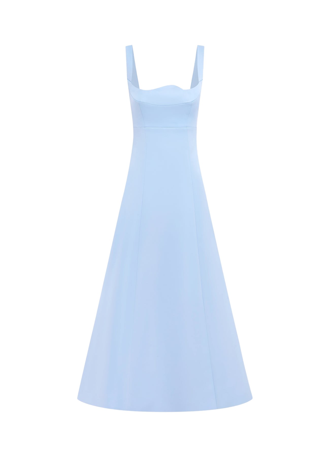 Leo Lin Odette Midi Dress – Sky Blue