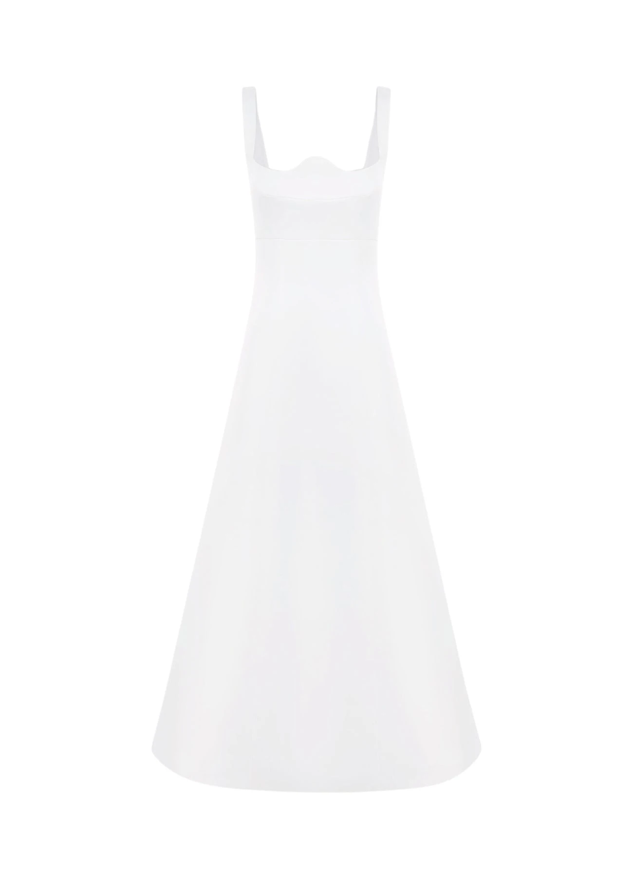 Leo-Lin-Odette-Midi-Dress-Snow-638624_nobg Odette Midi Dress - Snow - Image 1