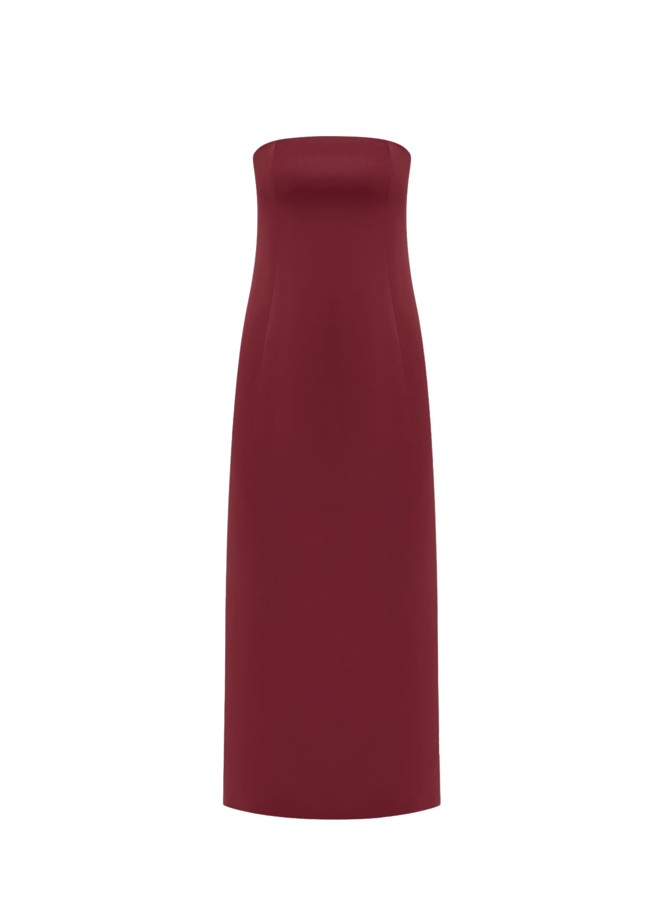Leo Lin Rayna Bustier Maxi Dress – Burgundy