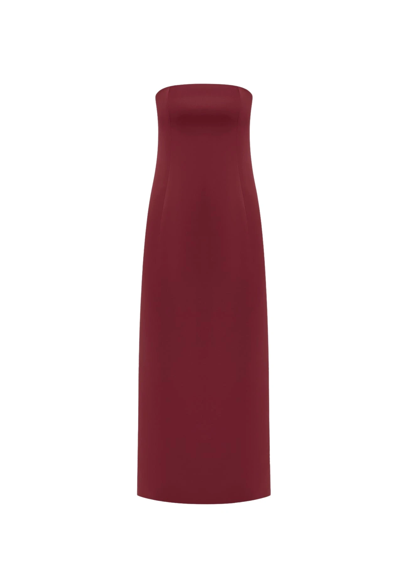 Leo-Lin-Rayna-Bustier-Maxi-Dress-Burgundy-617807_nobg Rayna Bustier Maxi Dress - Burgundy - Image 1