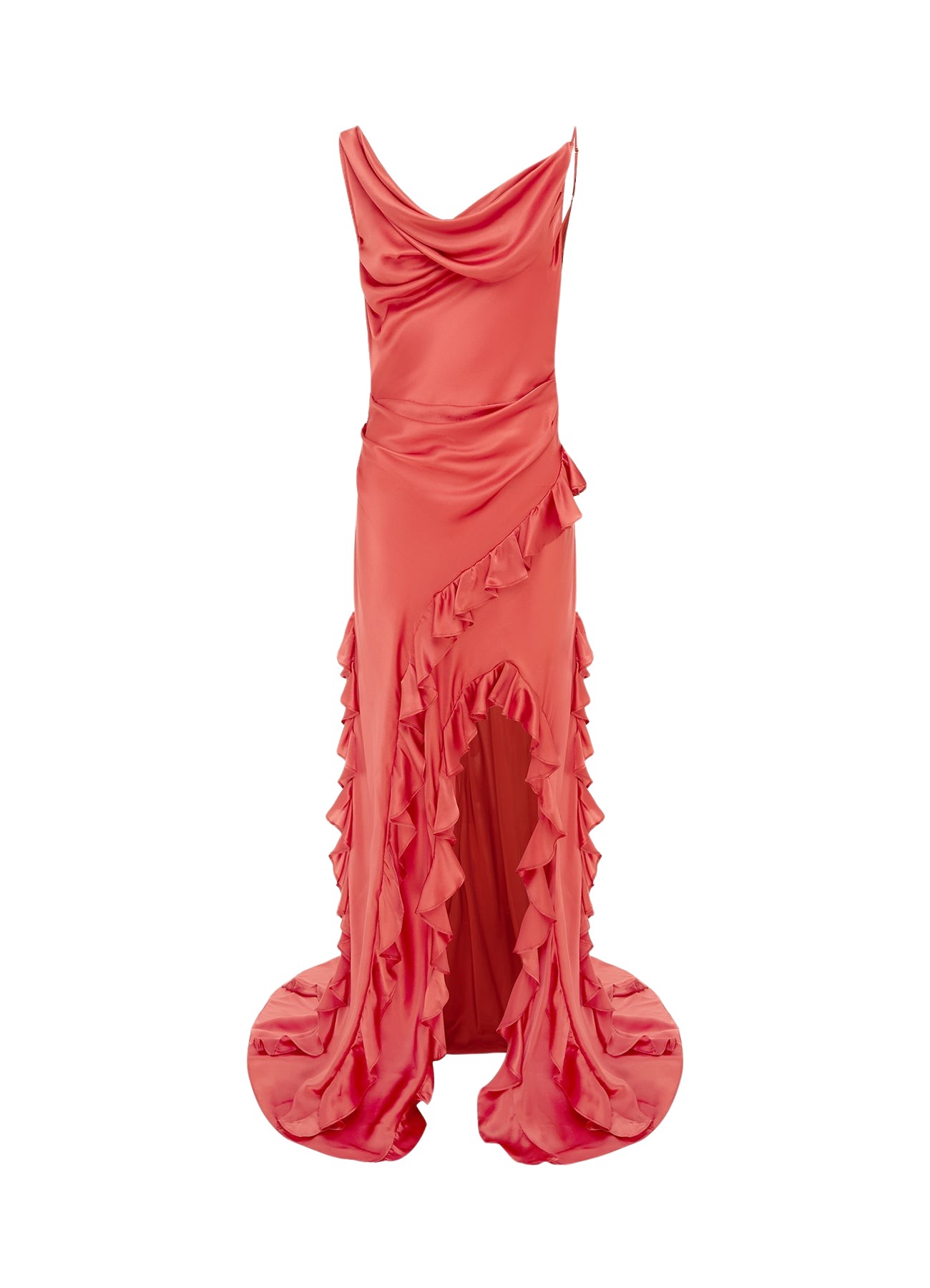 Leo Lin Remy Low Back Split Maxi Dress – Mulberry