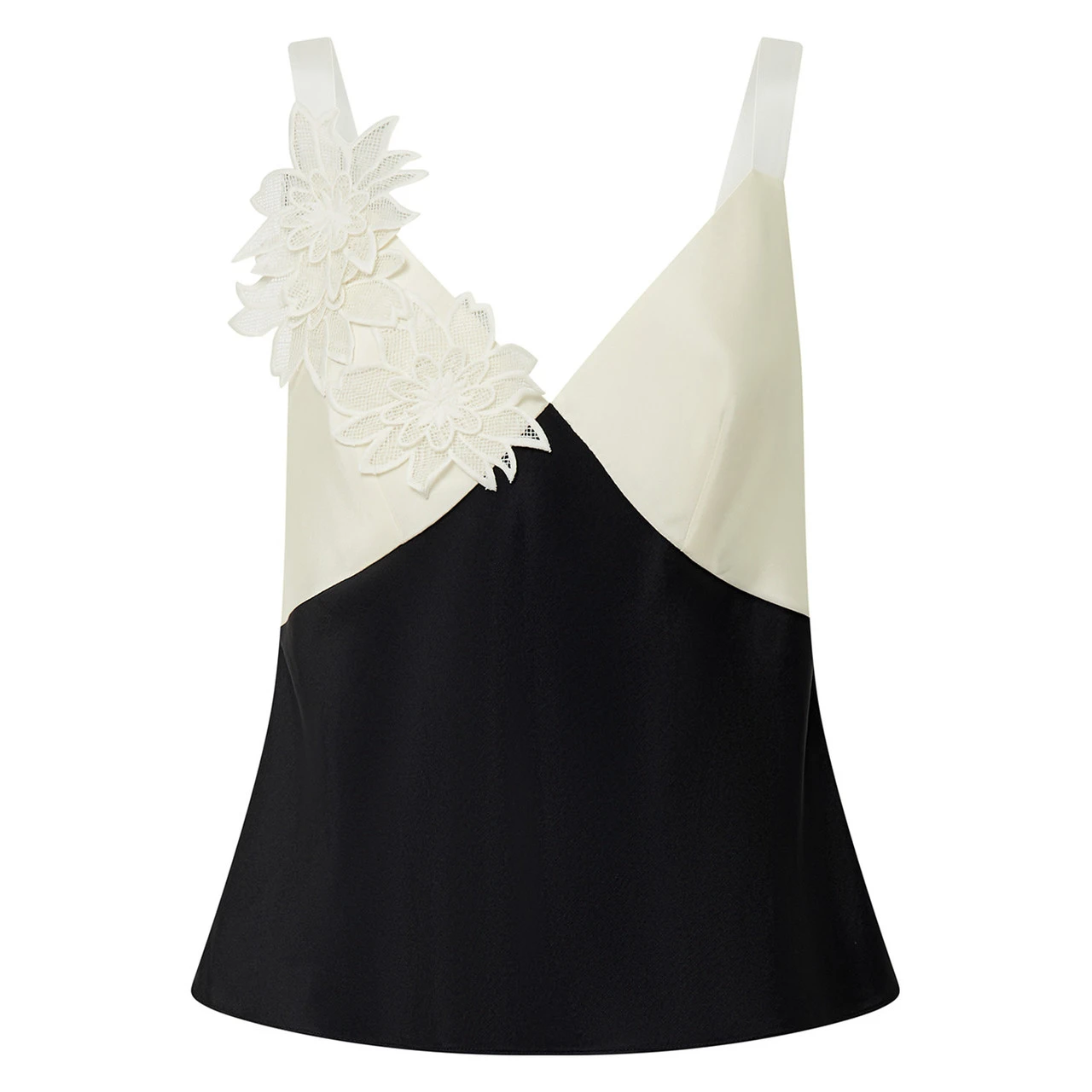 Mesh-Flower-Camisole Oroton