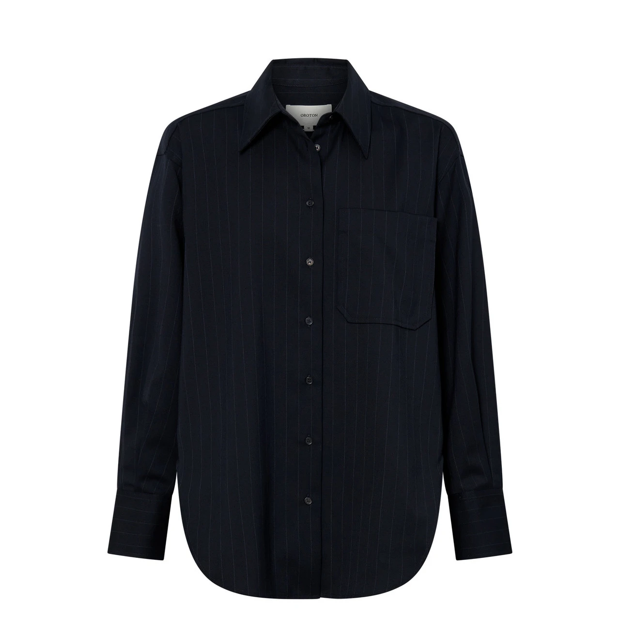 Pinstripe-Overshirt Oroton
