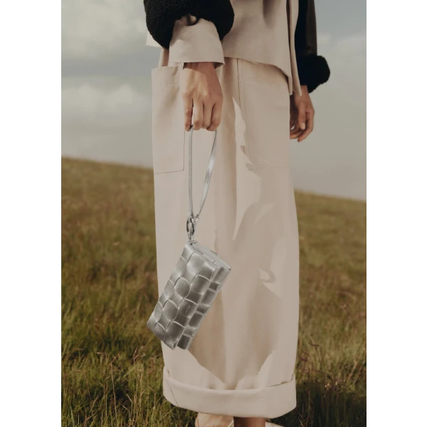 Polene Neiti Edition Metallic Bag, view 4