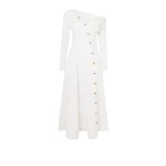Blaike Ivory Midi Dress