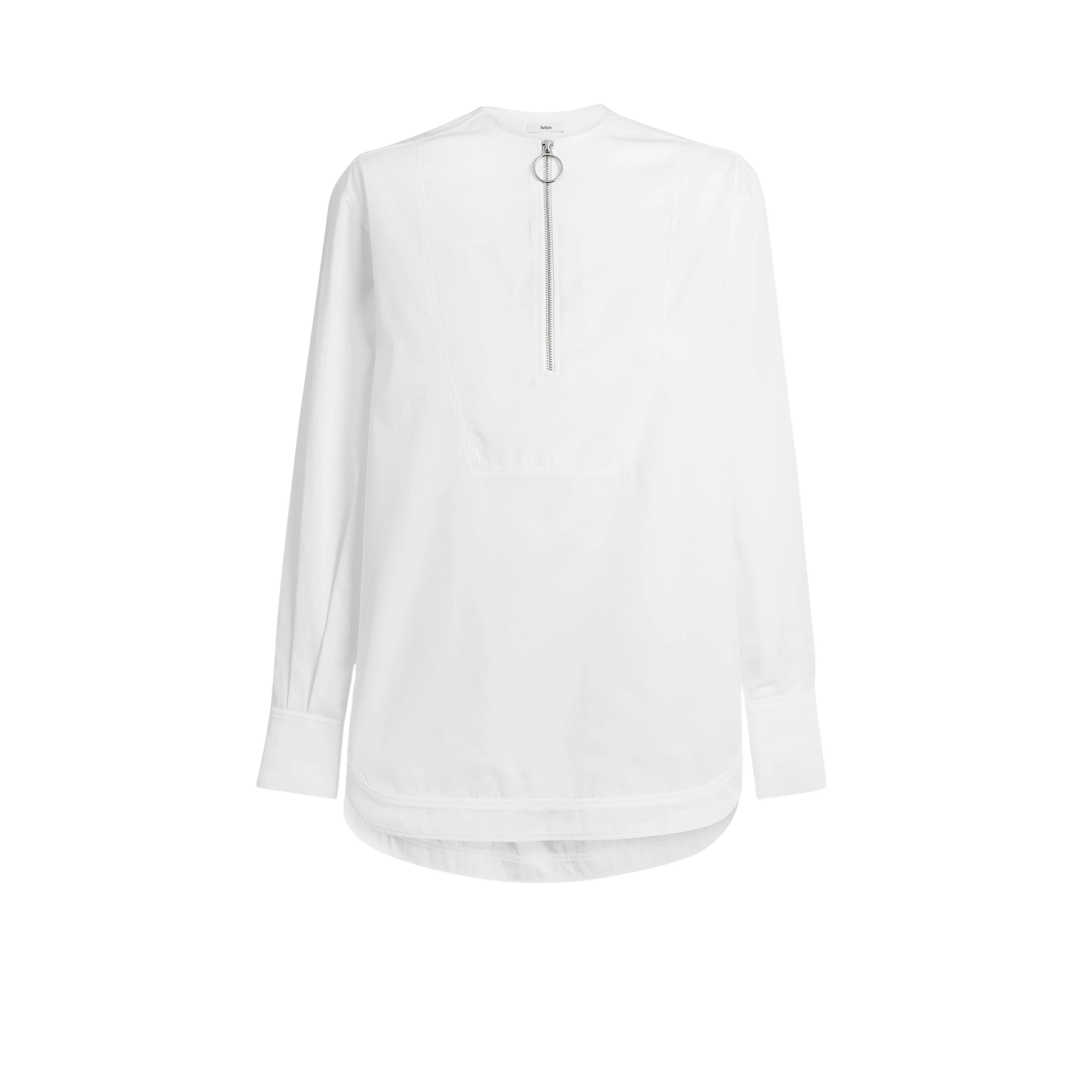 Safiyaa-Fazli-Ivory-Shirt15118_nobg Fazli Ivory Shirt - Image 1
