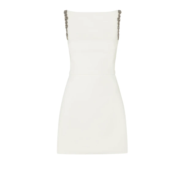 Grena Ivory Short Dress