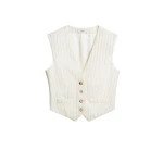 Lana Ivory Waistcoat