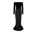 Pazienza Black Long Dress