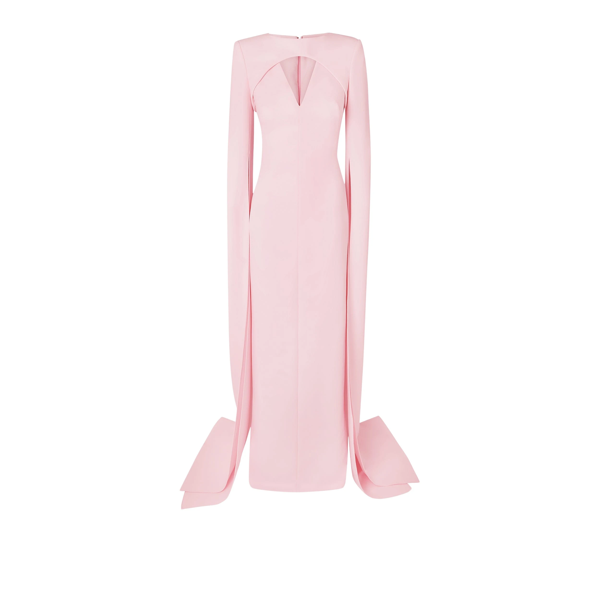 Safiyaa-Sarita-Peony-Blush-Long-Dress70769_nobg Sarita Peony Blush Long Dress - Image 1