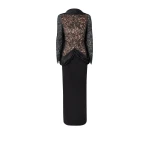 Serryna Black Long Dress