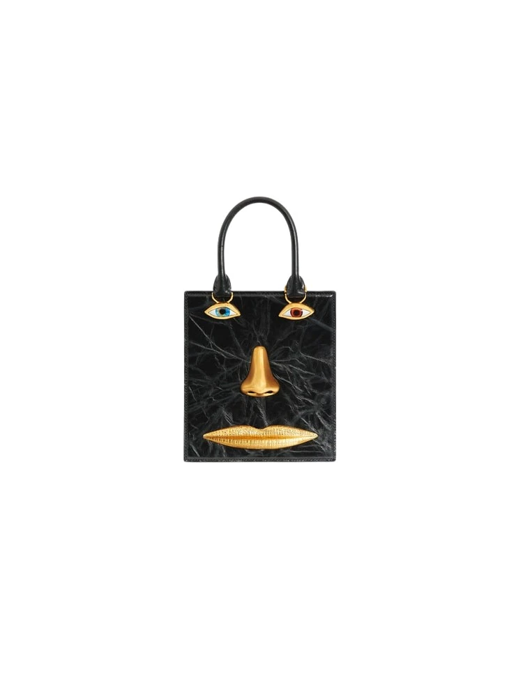 Schiaparelli-Anatomy-Jewelery-Mini-Bag77938_nobg Schiaparelli Anatomy Face Bag - The Nose Bag - Image 1