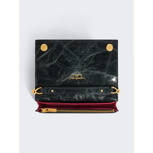 Schiaparelli Keyhole Bijou Chain Clutch, view 3