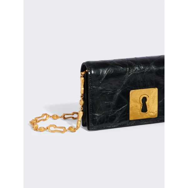 Schiaparelli Keyhole Bijou Chain Clutch, view 4