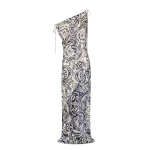 Anthea Silk Tie Maxi Dress