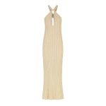 Livia Halter Maxi Dress - Champagne