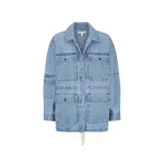 Stella Anorak Patch Pocket Jacket - Mid Blue