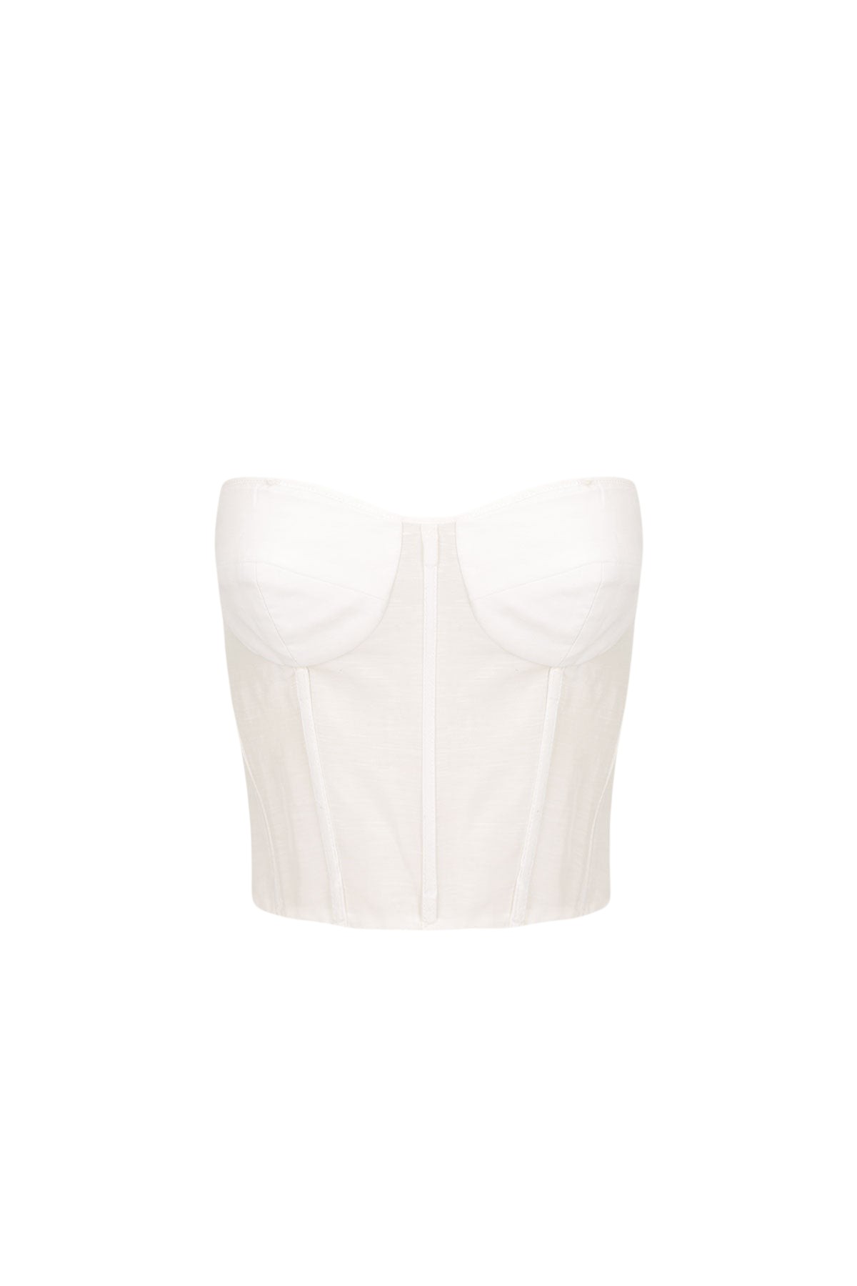 Shona Joy celeste strapless corset – ivory Top