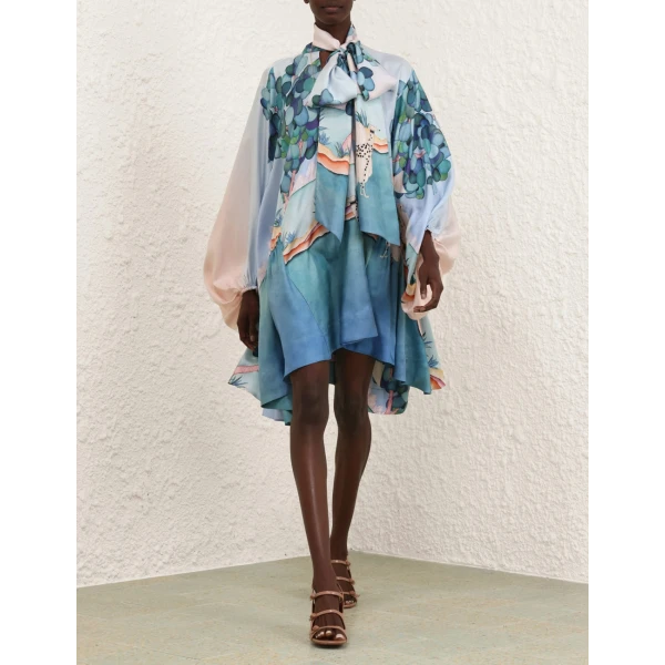Eden Billow Mini Dress - Image 7