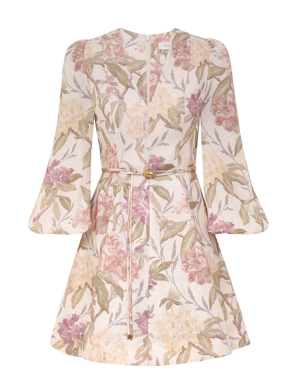 Zimmermann Illustration Belted Flip Dress
