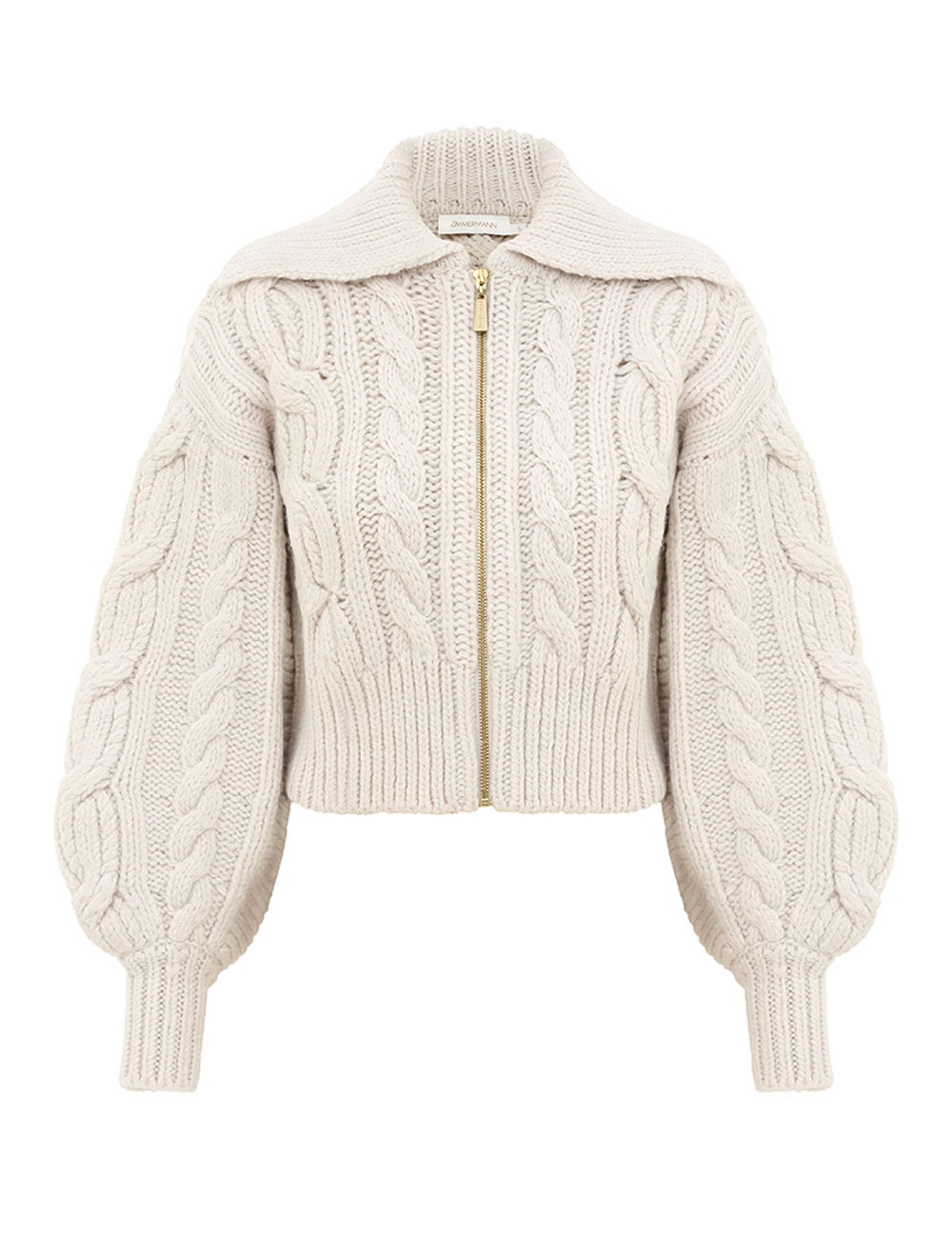 Zimmermann Illustration Cable Cardigan