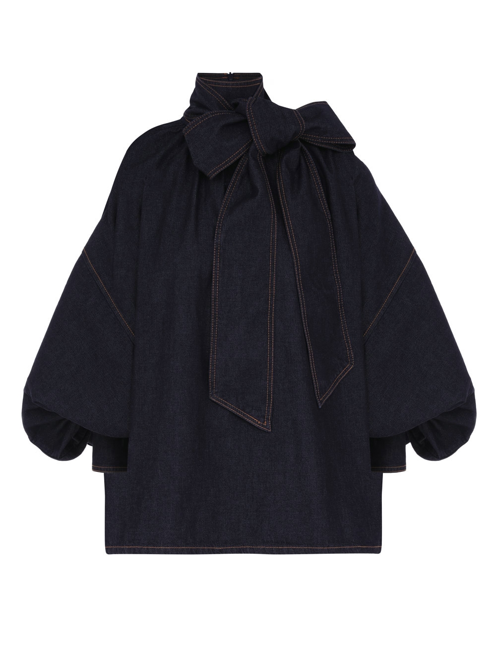 Zimmermann Illustration Denim Blouse
