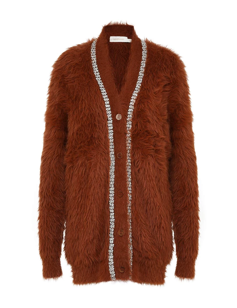Zimmermann Illustration Fluffy Cardigan Zimmermann dress