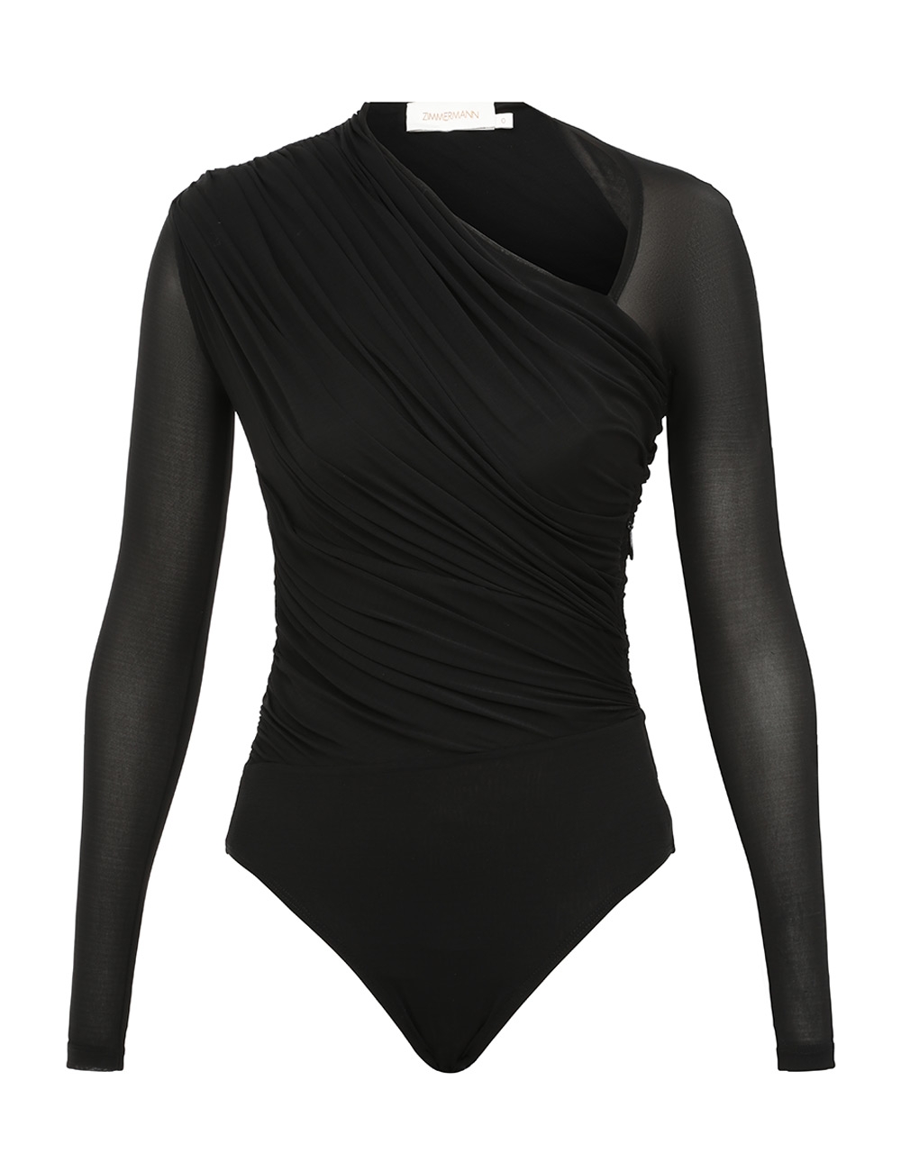 Zimmermann Illustration Gathered Bodysuit