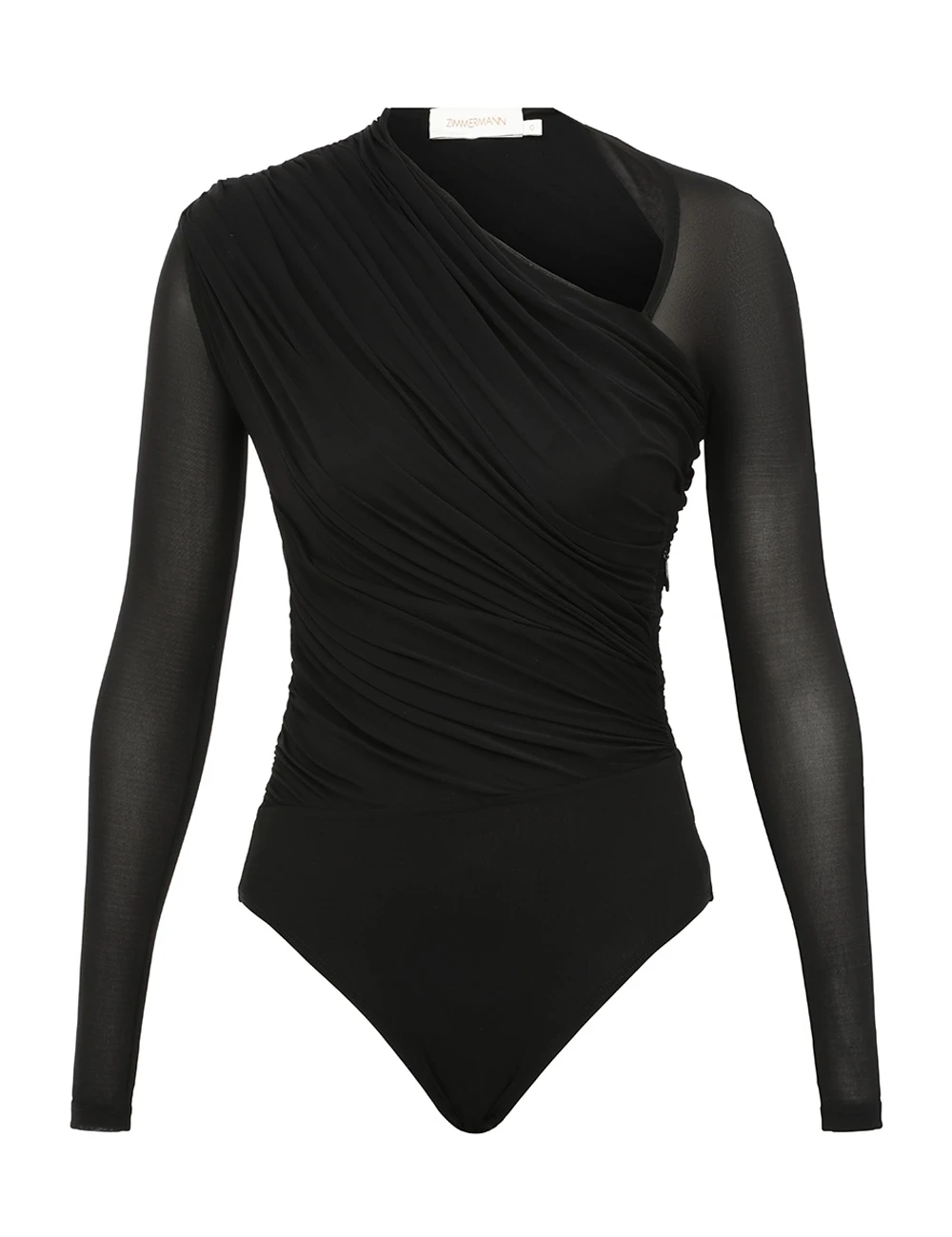 Zimmermann Illustration Gathered Bodysuit Zimmermann dress