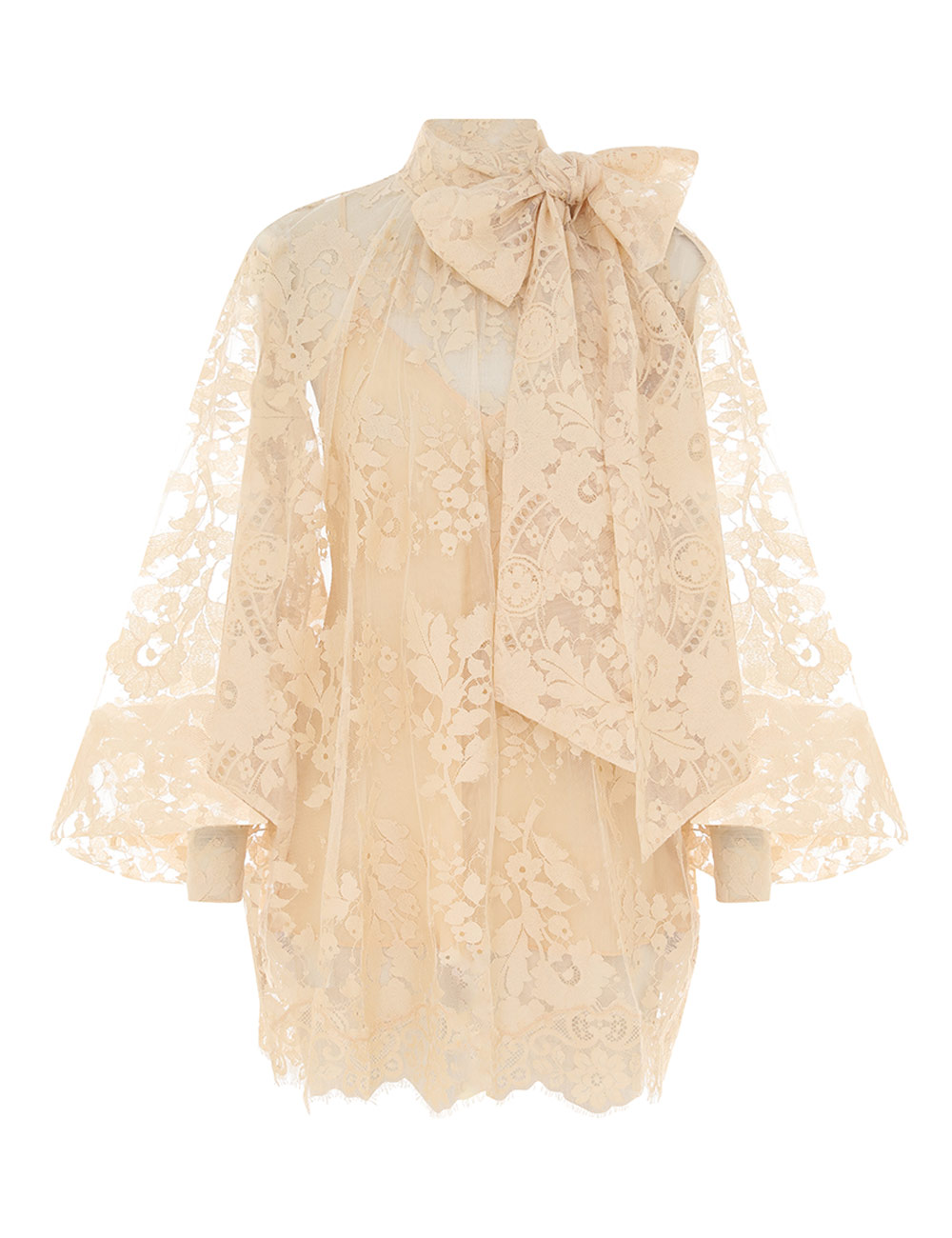 Zimmermann Illustration Lace Blouse