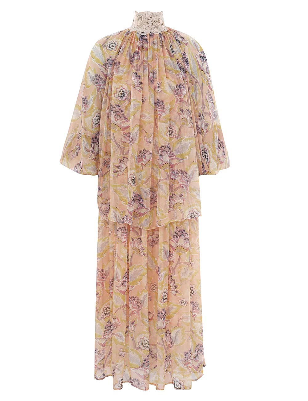 Zimmermann Illustration Lace Edge Dress
