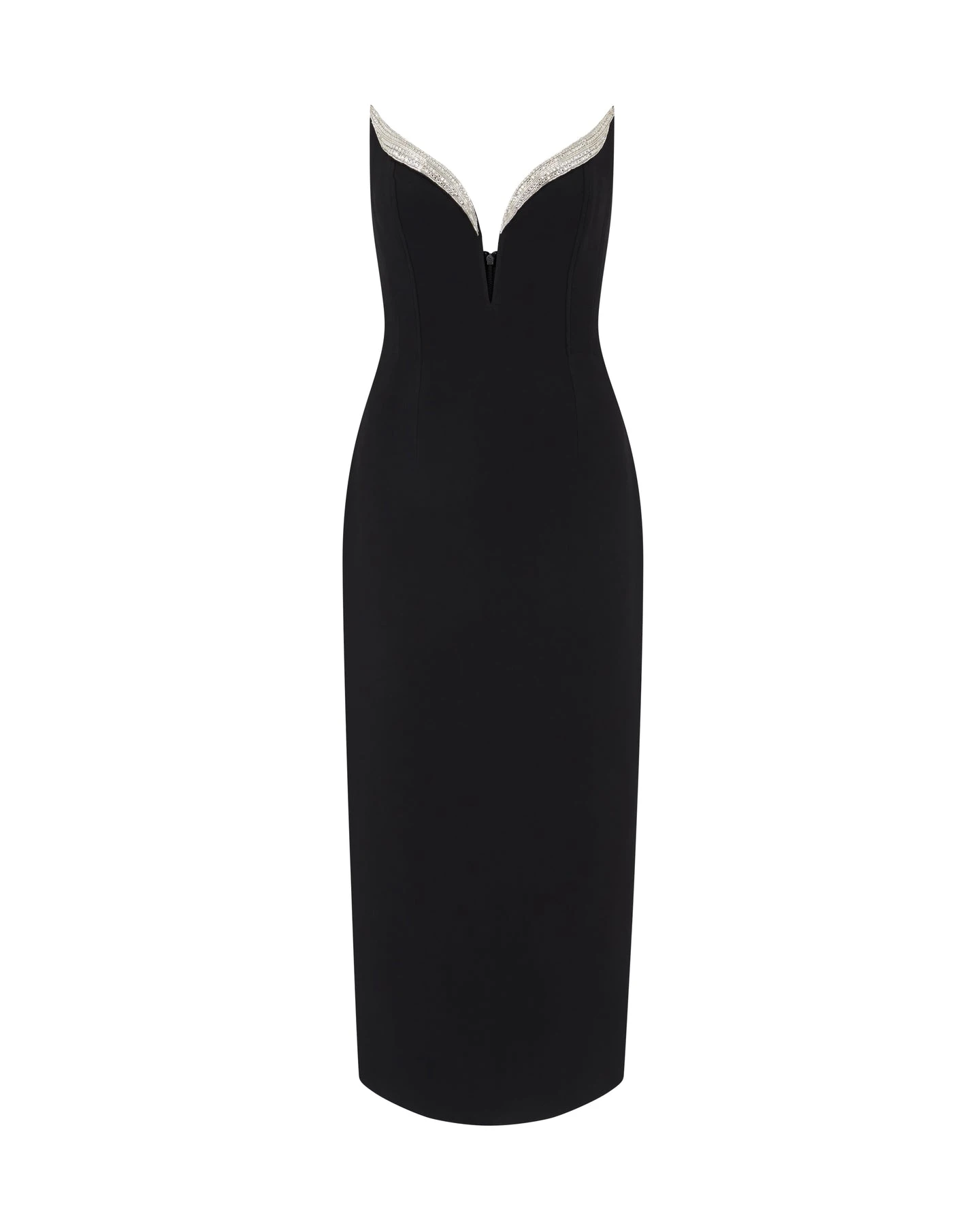 David Koma Crystal Wings Midi Dress David Koma Crystal Wings Midi Dress