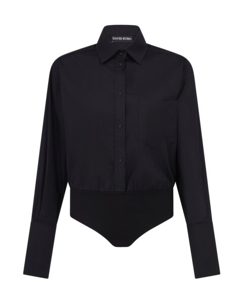 David Koma Shirt Bodysuit
