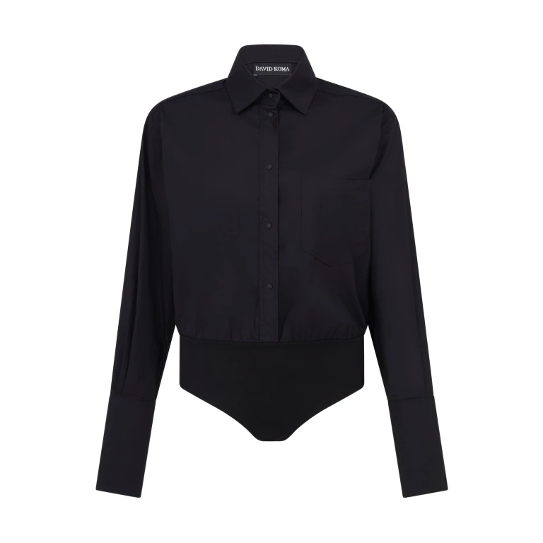 David Koma Shirt Bodysuit