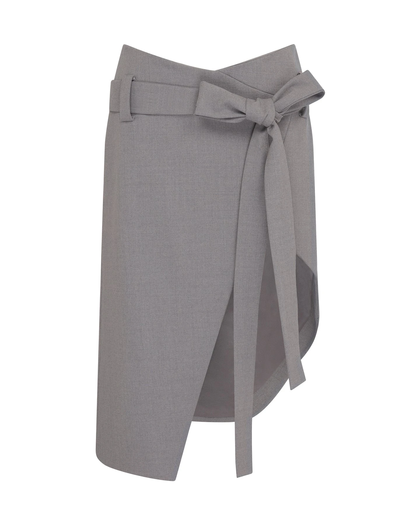David Koma Wrapped Effect Open Leg Skirt David Koma Wrapped Effect Open Leg Skirt