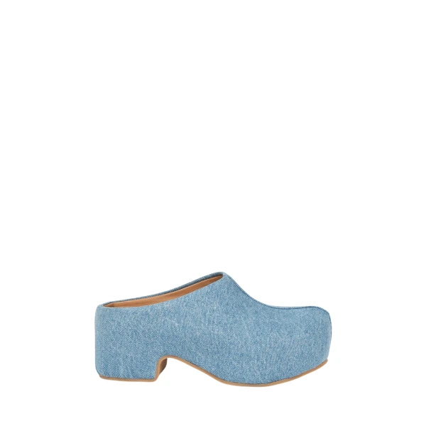 Denim clogs