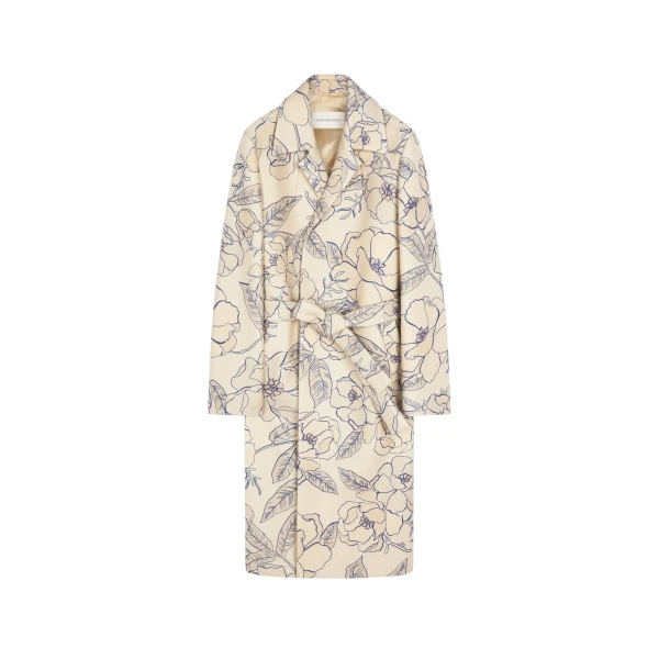 Floral coat