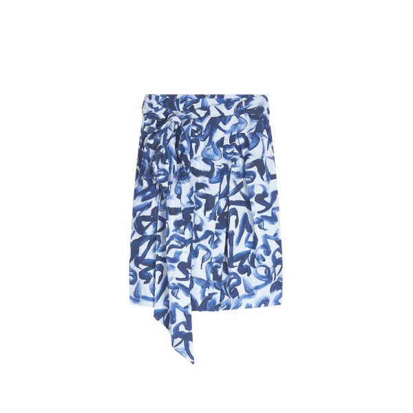 Knotted skirt