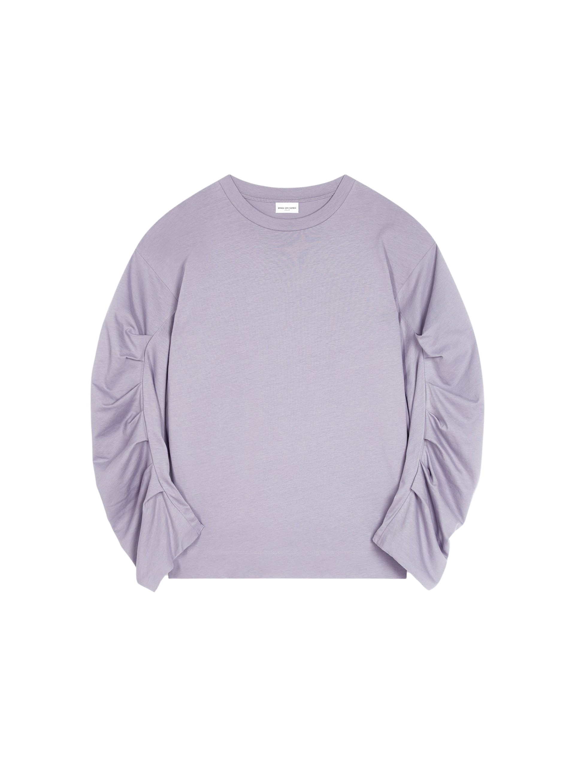 Dries Van Noten Pleated sleeves T-shirt Top